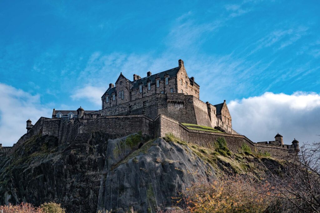 Princes Street Gardens in Edinburgh