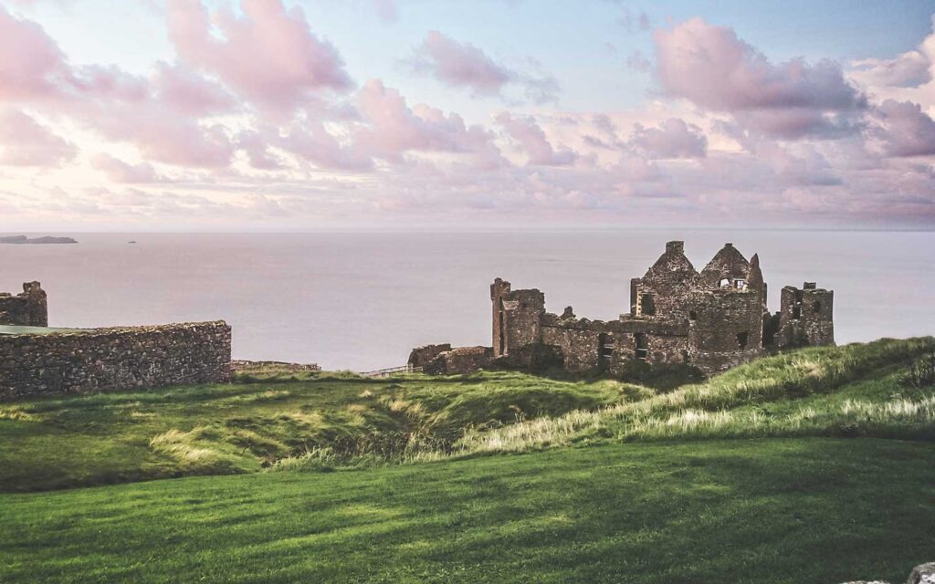 Dunluce Castle in Ireland