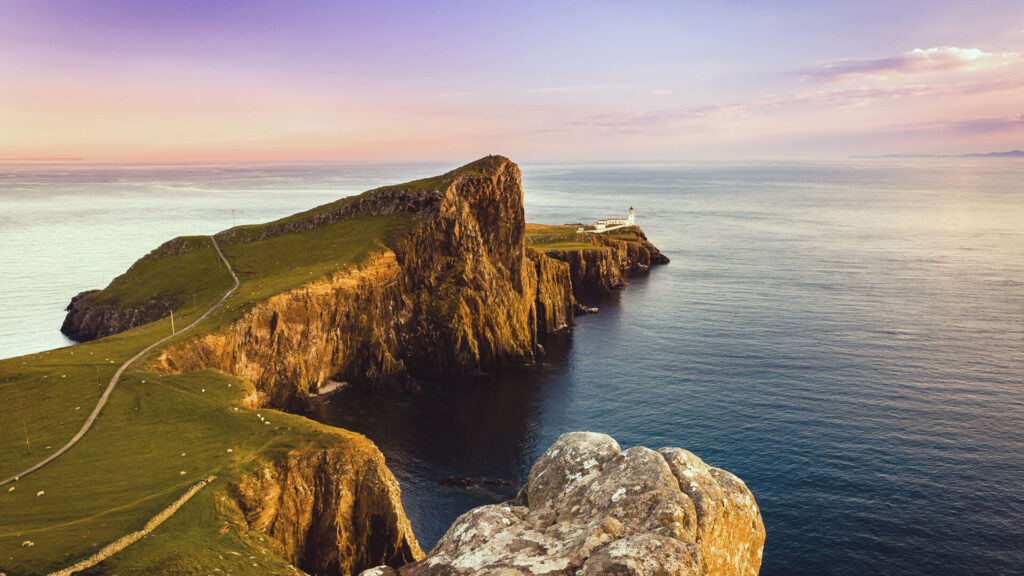 Neist Point Isle of Skye in Scotland