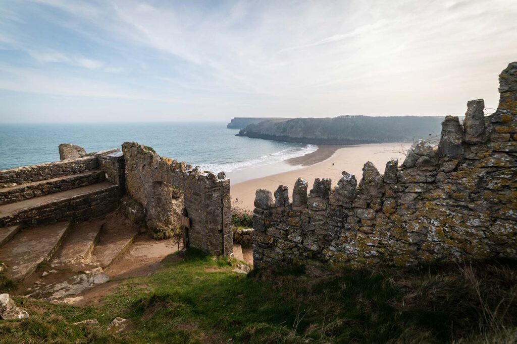 Barafundle Bay in Wales