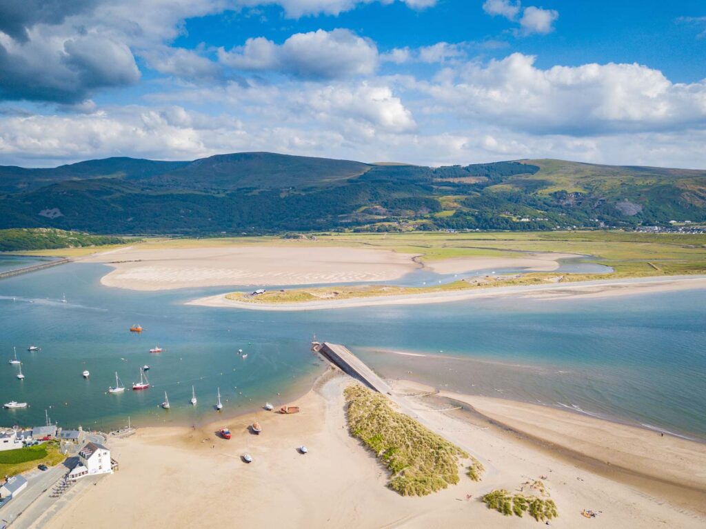 Cardigan Bay in Wales