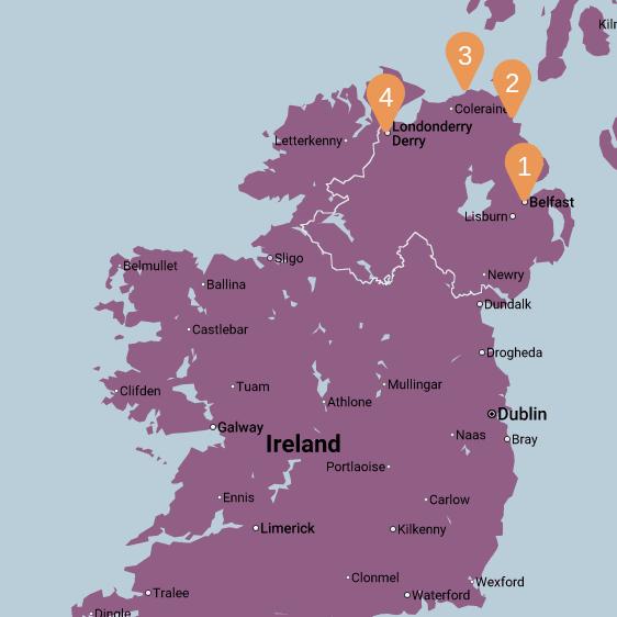 Best of Causeway Coast map