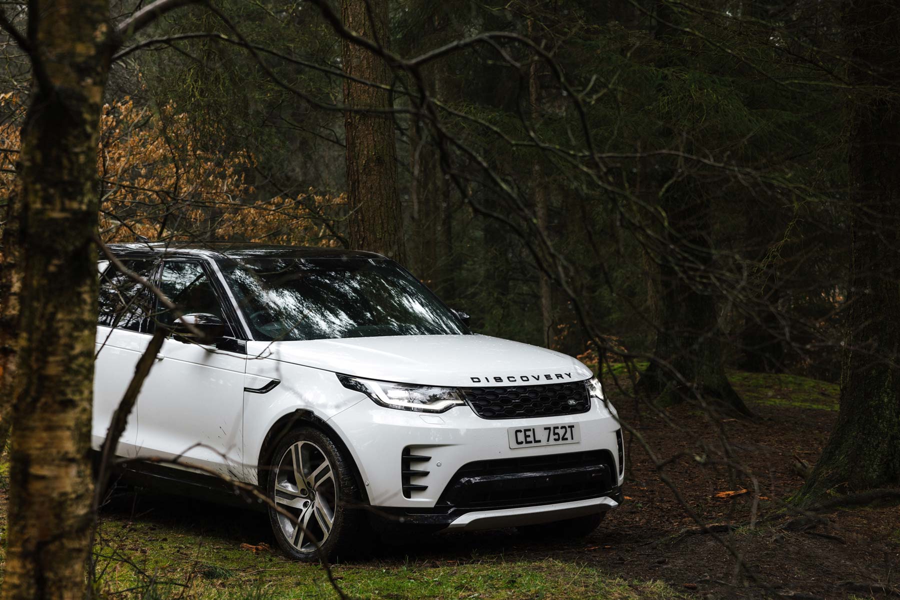 Celtic Routes white Land Rover Discovery