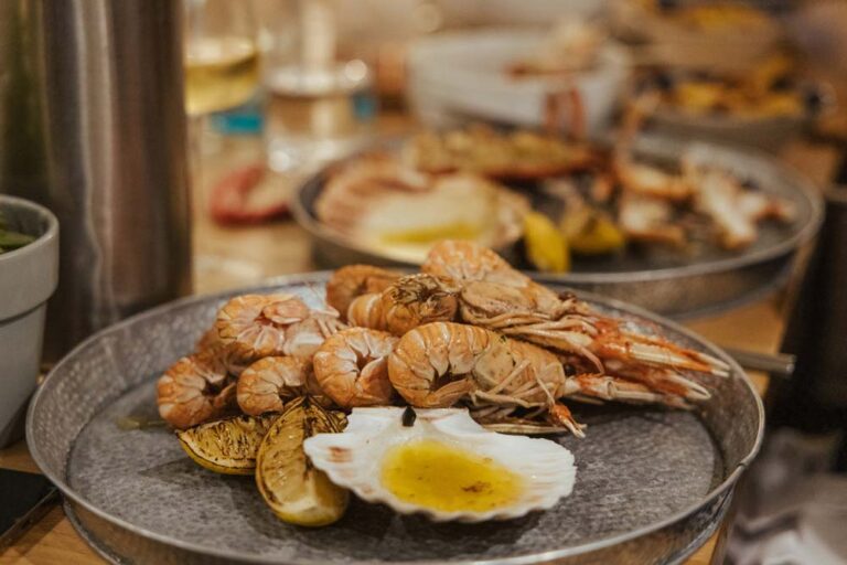Seafood platter