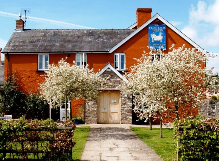 The Felin Fach Griffin country inn in Powys, Wales