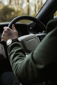 Celtic Routes Land Rover interior