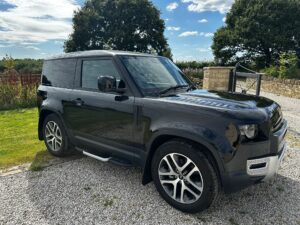 Celtic Routes Black Land Rover