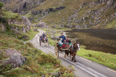 Jaunting car tour, Killarney National Park, Co Kerry Ireland