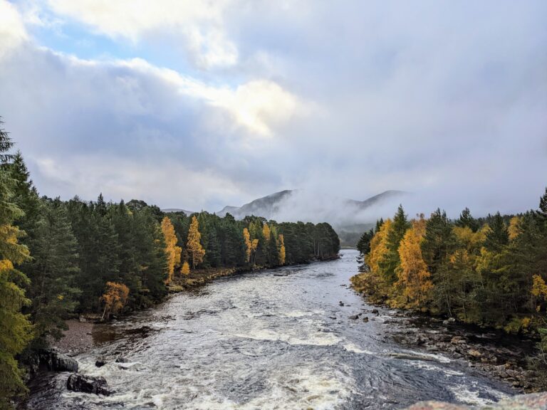 Cairngorns river
