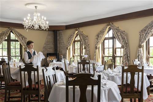 Abbeyglen Castle Hotel dining