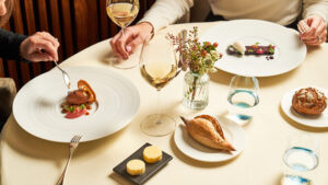 Le Manoir aux Quat’Saisons dining