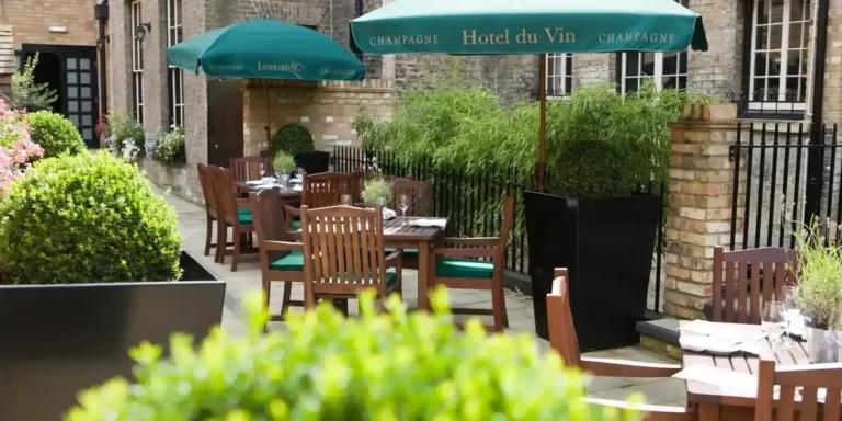 Hotel du Vin Cambridge courtyard