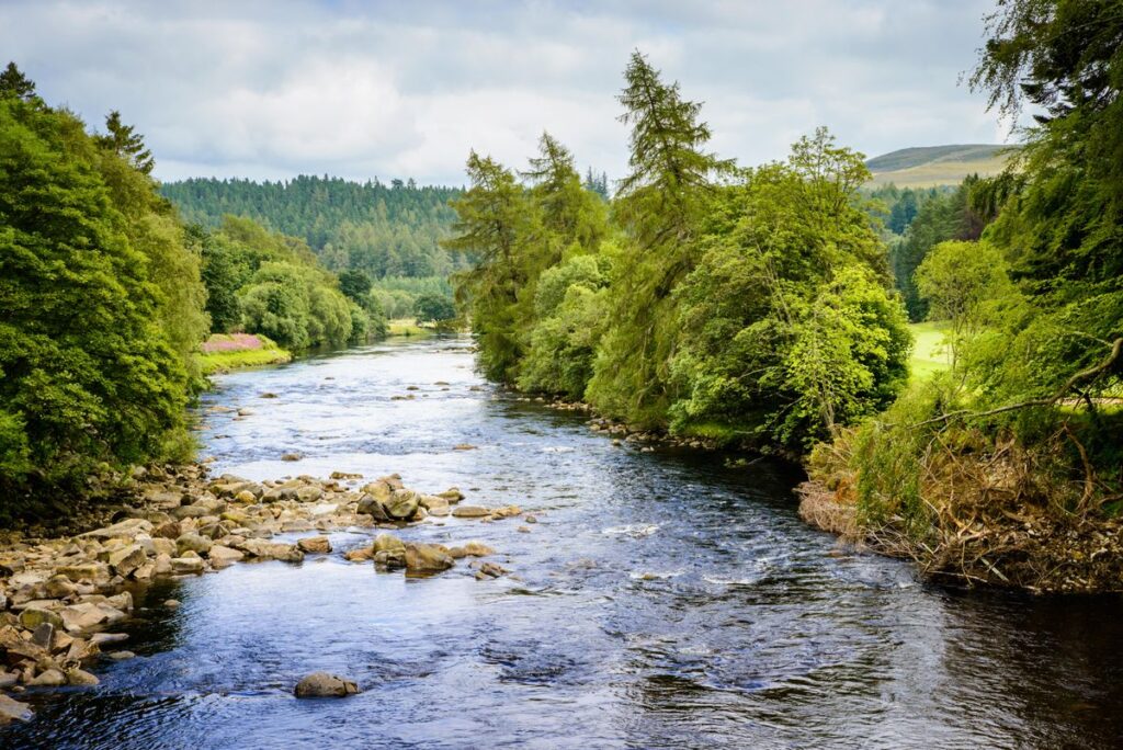 River at Balmoral Castle - North East 250 / Damian Shields
