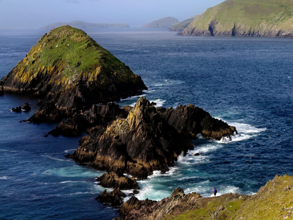 Rocky coastline of the Dingle Peninsula