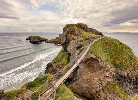 Carrick-a-Rede rope bridge on the Causeway Coast